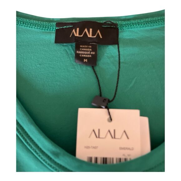 NWT Alala Workout Tank Emerald Green Size‎ Medium New - Picture 3 of 12